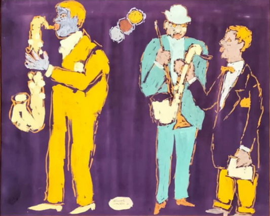 FİKRET MUALLA - JAZZ PLAYERS