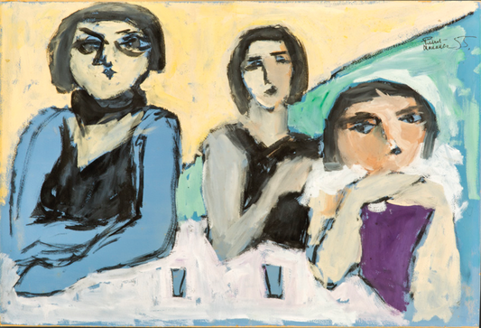 FİKRET MUALLA - WOMEN IN THE BAR 
