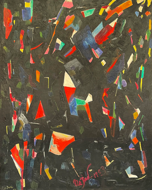 NEJAD MELİH DEVRİM - ABSTRACT COMPOSITION