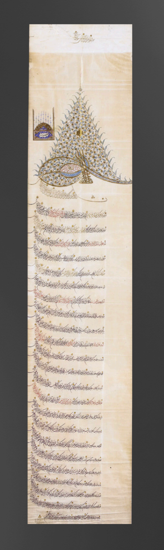 SULTAN IV. MURAD - BERAT AHİDNAME-İ HÜMAYUN