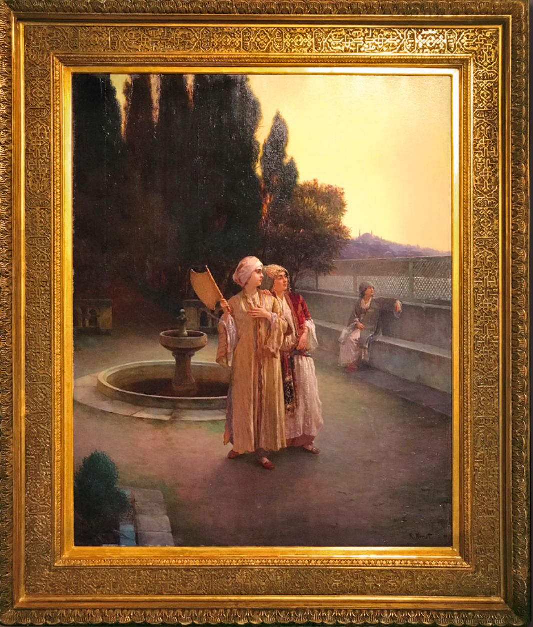 RUDOLF ERNST - REVERIE DU SOIR A LA CORNE D'OR