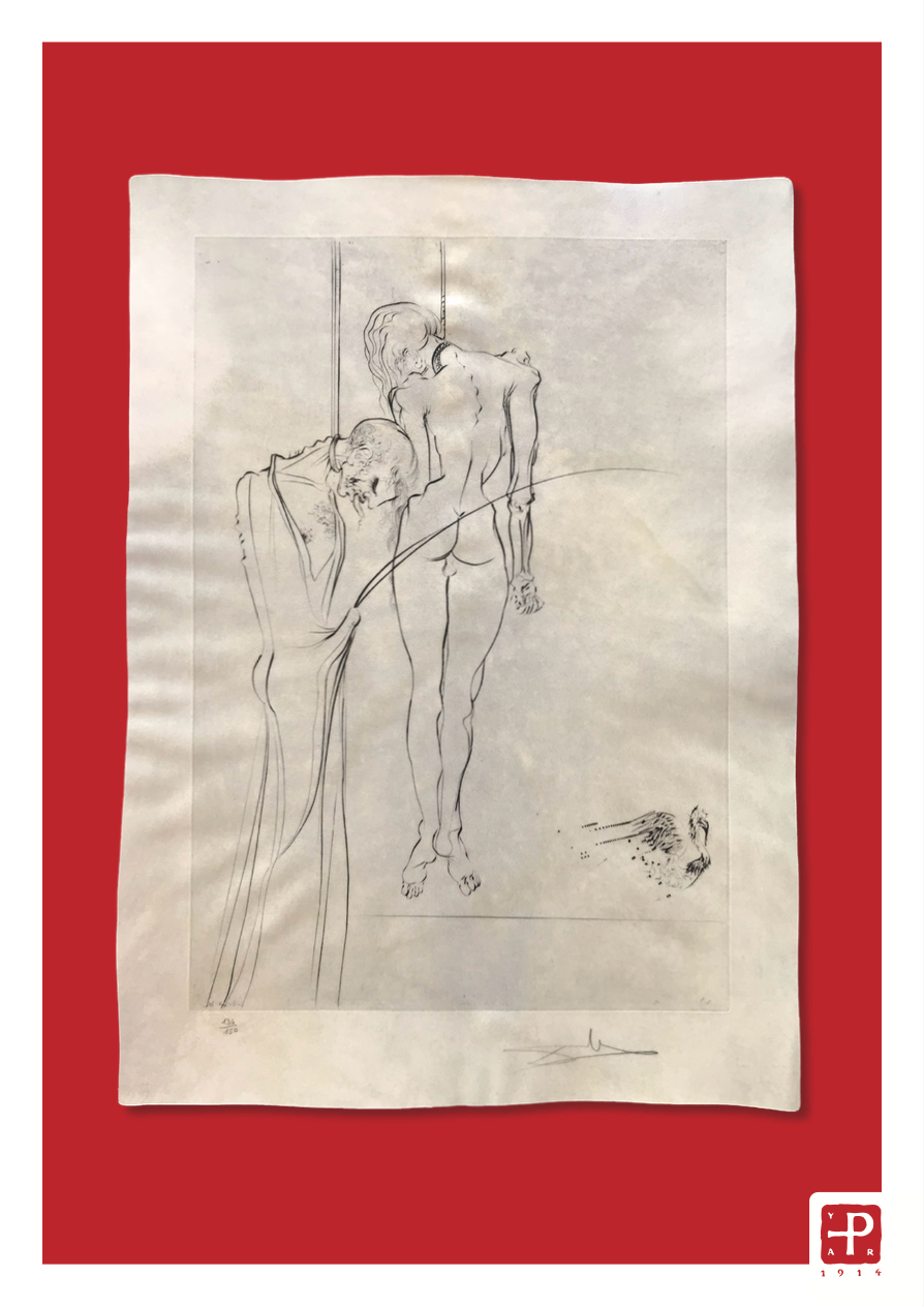 SALVADOR DALI - DOUZE PLANCHES, TWELVE ETCHINGS