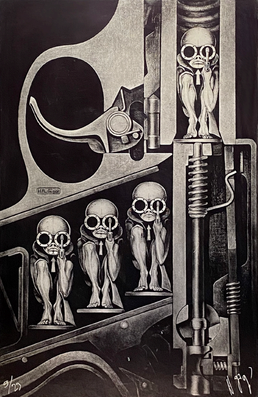 H.R. GIGER - BIRTH MACHINE – Portakal Sanat ve Kültür Evi