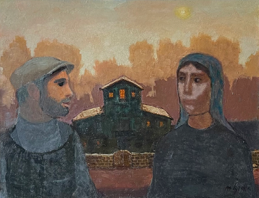 NURI İYEM - PORTRAIT OF A WOMAN AND A MAN