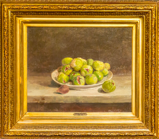 HUSEYIN ZEKAI PASHA - STILL LIFE WITH FIGS
